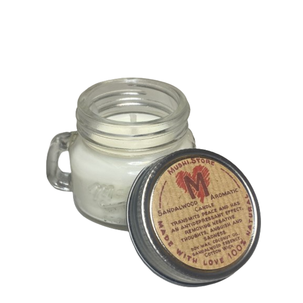 Vela Aromaterapia Sândalo