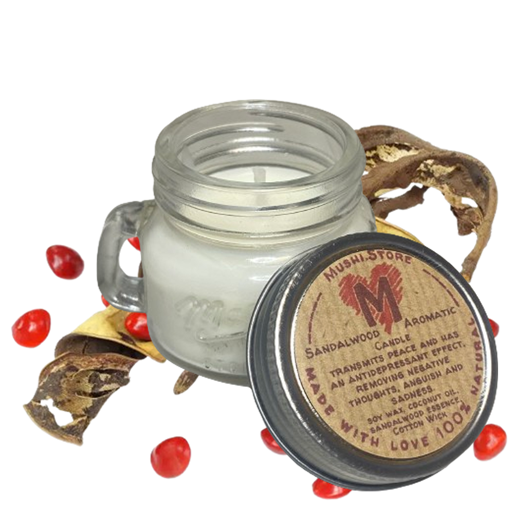 Vela Aromaterapia Sândalo
